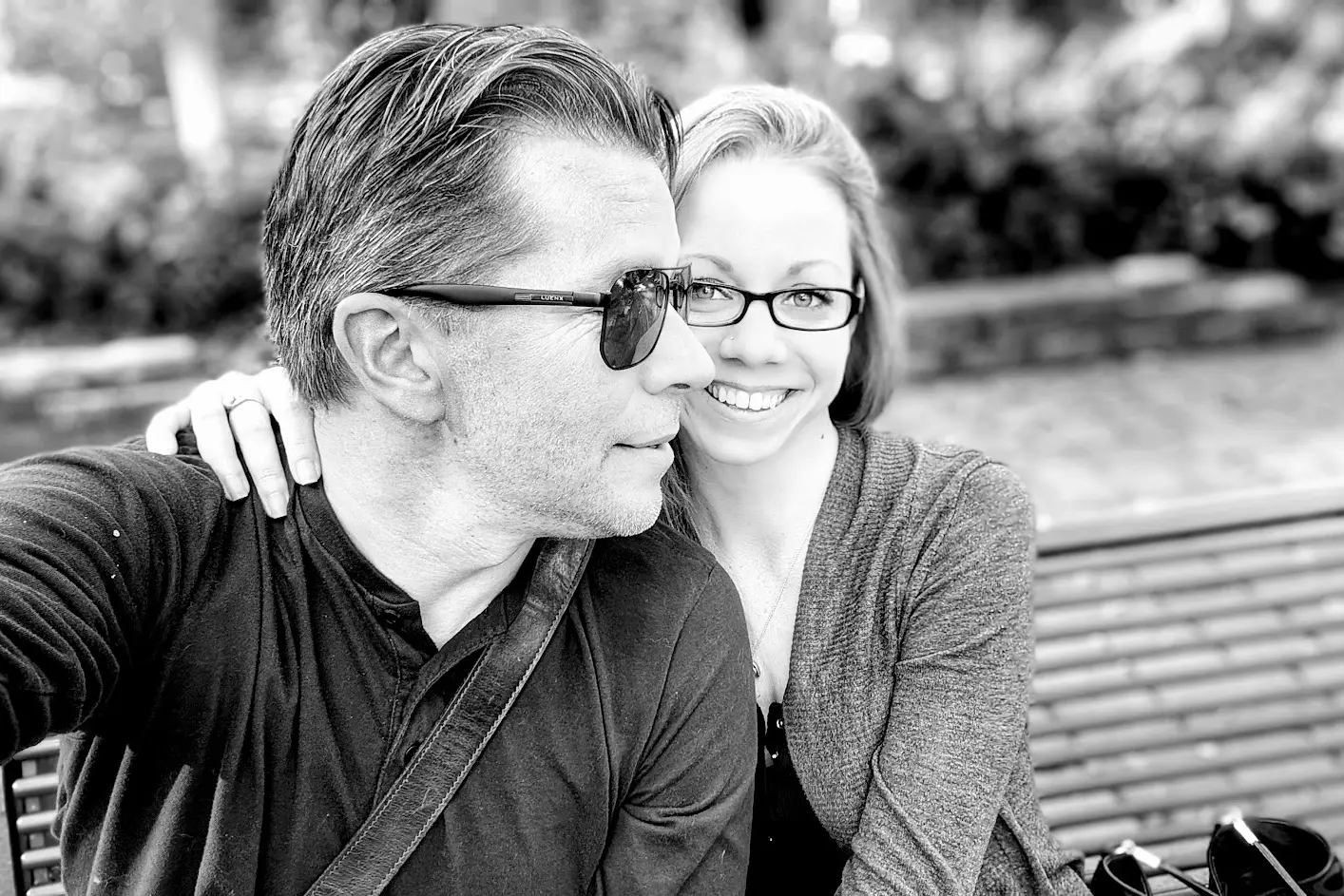 Enrique Gutierrez with his partner